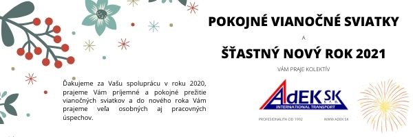 Pokojné vianočné sviatky a šťastný Nový rok